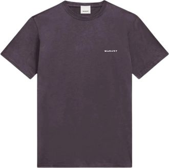 Isabel Marant Zafferh T-shirt - Heren - T-shirts - Blauw - XS - Katoen - Tops
