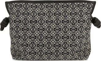 Loewe Clutch Flamenco Knot anni 2020 - Nero