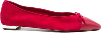 Aquazzura Platte sandalen met vrolijke stijl - Dames - Ballerinas - Rood - 39 EU - Schoenen