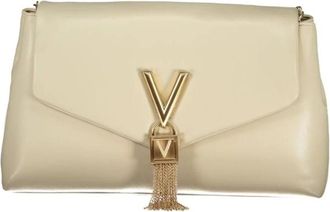Valentino Tassen, Dames, Beige, ONE Size, Polyethylene Crossbody Tas