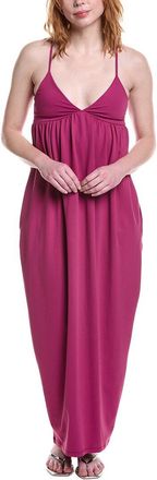 Susana Monaco String Pleated Maxi Dress