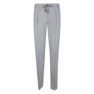 Incotex Broeken, Heren, Groen, S, Straight Broeken