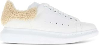 Alexander McQueen White Lace Up Sneakers