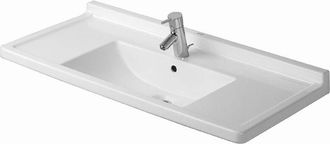 Duravit Lavabo Para Muebles Duravit Starck 3 105cm, 1 Agujero Para Grifo