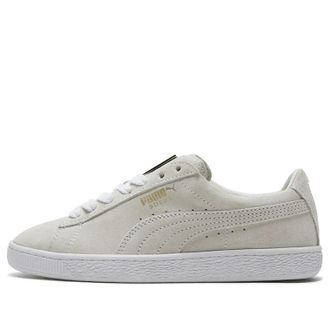 Puma Suede Classic Metal Badge White Team Gold 370081-02