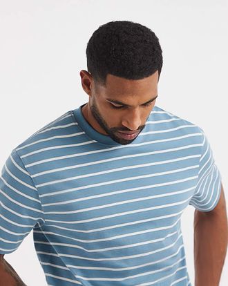 Jacamo Stripe T-Shirt Long