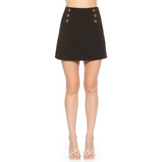 Alexia Admor Natra Classic Miniskirt in Black at Nordstrom Rack, Size 10