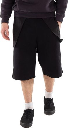 A-Cold-Wall* A Cold Wall Overlay Cotton Sweatshorts