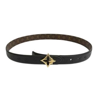 Louis Vuitton Pre-owned Vintage Standard Belt - - Pre-owned - Donna - Nero - ONE SIZE