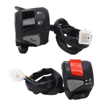 OEM Interruptor De Control Universal E Impermeable De 7/8 De Pulgada Para Manillar De Motocicleta, Con Dise&ntilde;o Multifuncional Que Incluye Interruptor De In