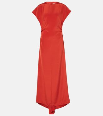 Tove Abito lungo Neveah in misto seta