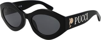 Emilio Pucci Emilio Pucci Womens Designer Sunglasses - Black - One Size