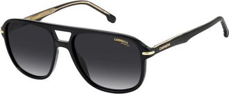 Carrera Zwart/Donkergrijs Zonnebril - Heren - Zonnebrillen - Zwart - 56 MM - Accessoires