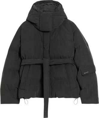 Holzweiler Steilia Brushed Down Jacket - Dames - Winterjassen - Zwart - 2XS - Leer - Jassen
