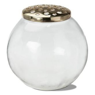 Tag Large Clear Glass Flower Frog Orb Decorative Novelty Vase at Nordstrom