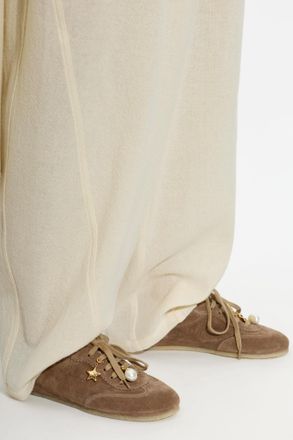 AGL Suede Sports Shoes Hoola, Womens, Brown