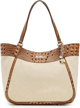 Brahmin Aliza Cross Body Womens Handbags Cinnamon, Leather