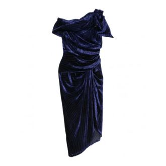 Isabel Marant Dames, Jurken, Blauw, Maat: S Zijde