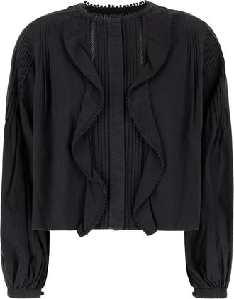 Isabel Marant Blouses - Dames - Blouses - Zwart - S - Overhemden