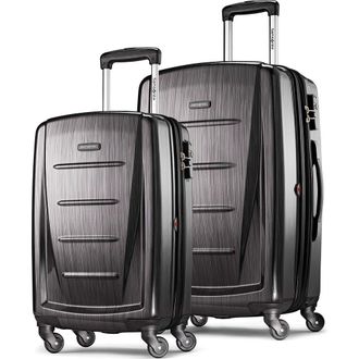 Samsonite Winfield 2 (20/24) 2-Piece Set Hardside Luggage with Spinner Wheels in Charcoal at Nordstrom