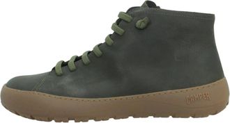 Camper Schoenen, Heren, Groen, 41 EU, Leer, Peu Serra Veterlaarzen