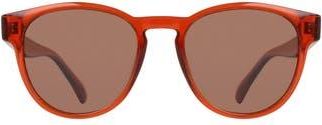 Dragon 53mm Round Sunglasses in Shiny Crystal Rust at Nordstrom Rack