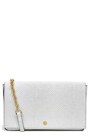 Radley London Columbia Leather Wallet On A Chain in Bright White at Nordstrom Rack