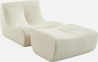 Sweeek Sill&oacute;n Envasado Al Vac&iacute;o De Borreguito Texturizado Con Reposapi&eacute;s