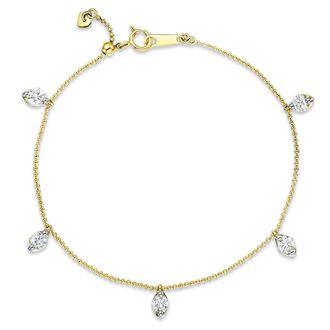 The Diamond Store Vivara Lab Diamond Bracelet 1.00ct H/SI in 9K Yellow Gold