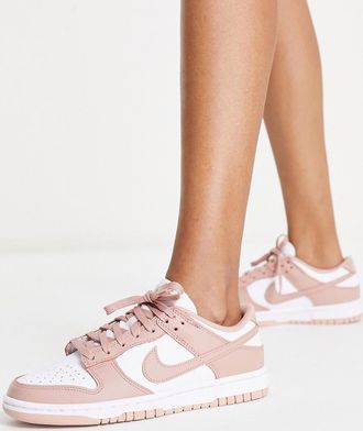 Nike Dunk Low sneakers in rose pink