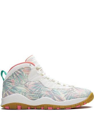 Nike Jordan Air Jordan 10 Retro Super Bowl LIV sneakers - unisex - Polyester/Polyester/Rubber - 11 - Pink