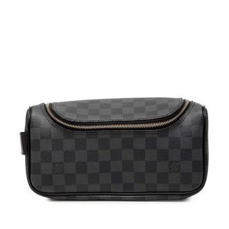 Louis Vuitton Tweedehands Damier Graphite Toilettas