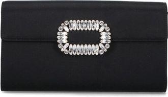 Roger Vivier Rectangular Pouch With Gold Chain