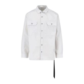Rick Owens Heren, Overhemden, Wit, Maat: S