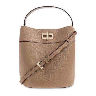 Furla Bucket Bags, female, Brown, Size: ONE SIZE Amelia Medium Handheld Bucket Bag