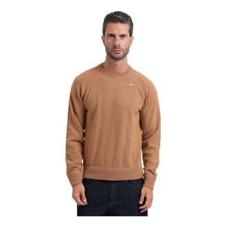 K-Way Truien & Vesten, Heren, Bruin, XL, Wol, Fragan Sweater