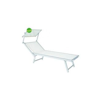 BIZZOTTO Lettino con tetto Ocean Bizzotto 106 x 71 x 186 cm bianco
