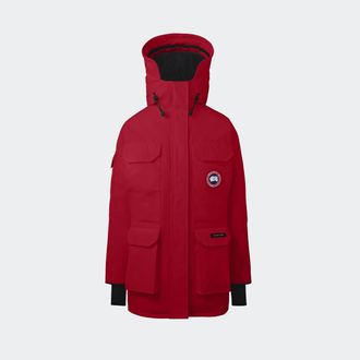 Canada Goose Expedition Parka (Women, Fortune Red, L)