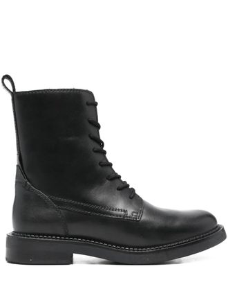Geox Serilda boots - women - Calf Leather/Calf Leather/Rubber - 39 - Black
