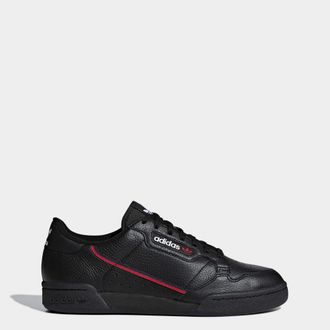 adidas Originals ADIDAS Originals Womens Continental 80 Shoes - Black Leather - Size UK 12.5