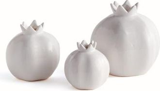 Napa Home & Garden Pomona Bud Vases Set of 3 in White at Nordstrom
