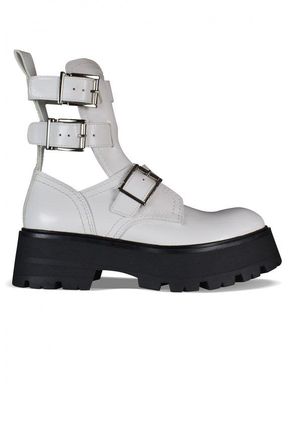 Alexander McQueen Alexander MC Queen Rave Buckle Stiefel