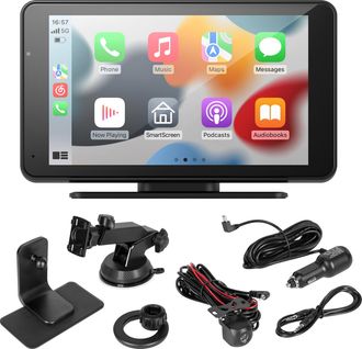 OEM Estaci&oacute;n Multimedia 7 Radio Android Auto Apple Carplay C&aacute;mara De Reversa