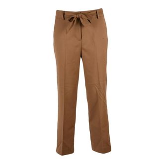 Kocca Pantalones Rectos Taty - Trousers - Mujer - Marr&oacute;n - XL