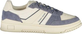 Tommy Hilfiger Witte Leren Sneakers voor Mannen