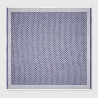 Gucci GG Silk Wool Shawl, Multicolor