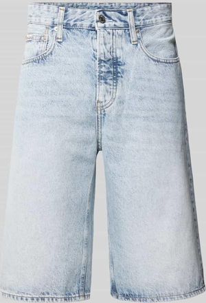 Calvin Klein Jeans Relaxed Fit Jeansshorts im 5-Pocket-Design in Hellblau, Gr&ouml;&szlig;e 33