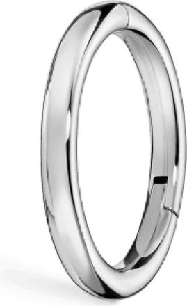 Maria Tash Plain Clicker Hoop in 14K White Gold at Nordstrom, Size 6.5 Mm