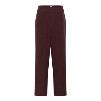 Saint Tropez CelestSZ Wide Leg Pants - Dames - Broeken - Bruin - Maat: M Poliester