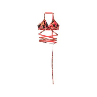 Pucci Iride-print Wrap-around Bra